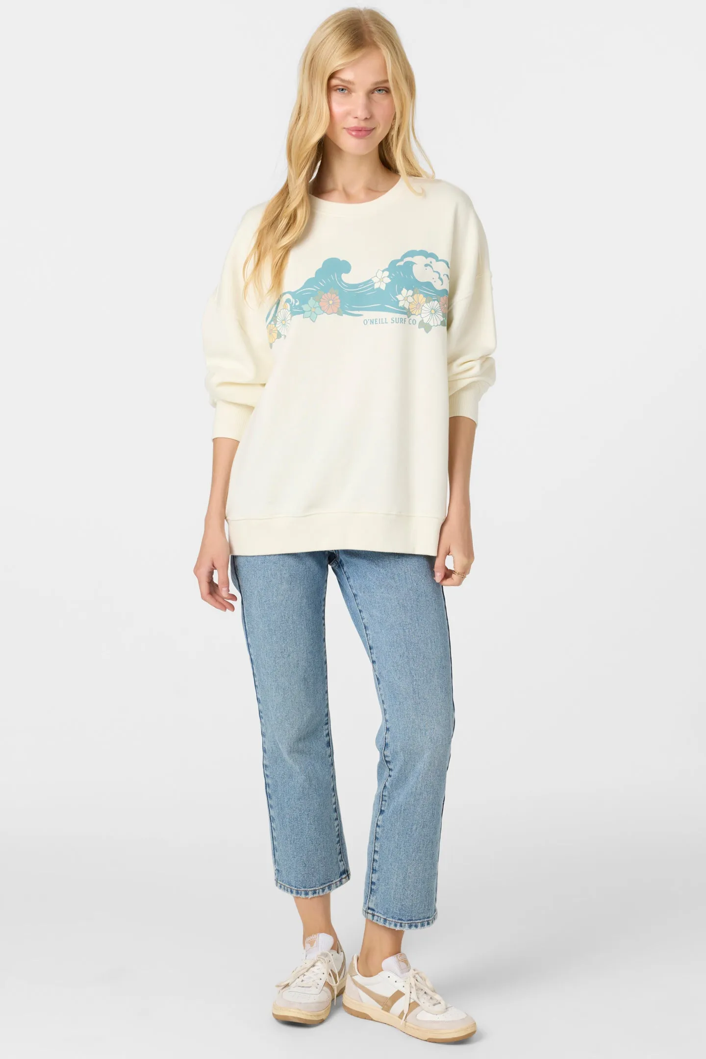 Choice Crewneck Oversized-Fit Fleece Pullover sold by O'Neill product image thumbnail 3