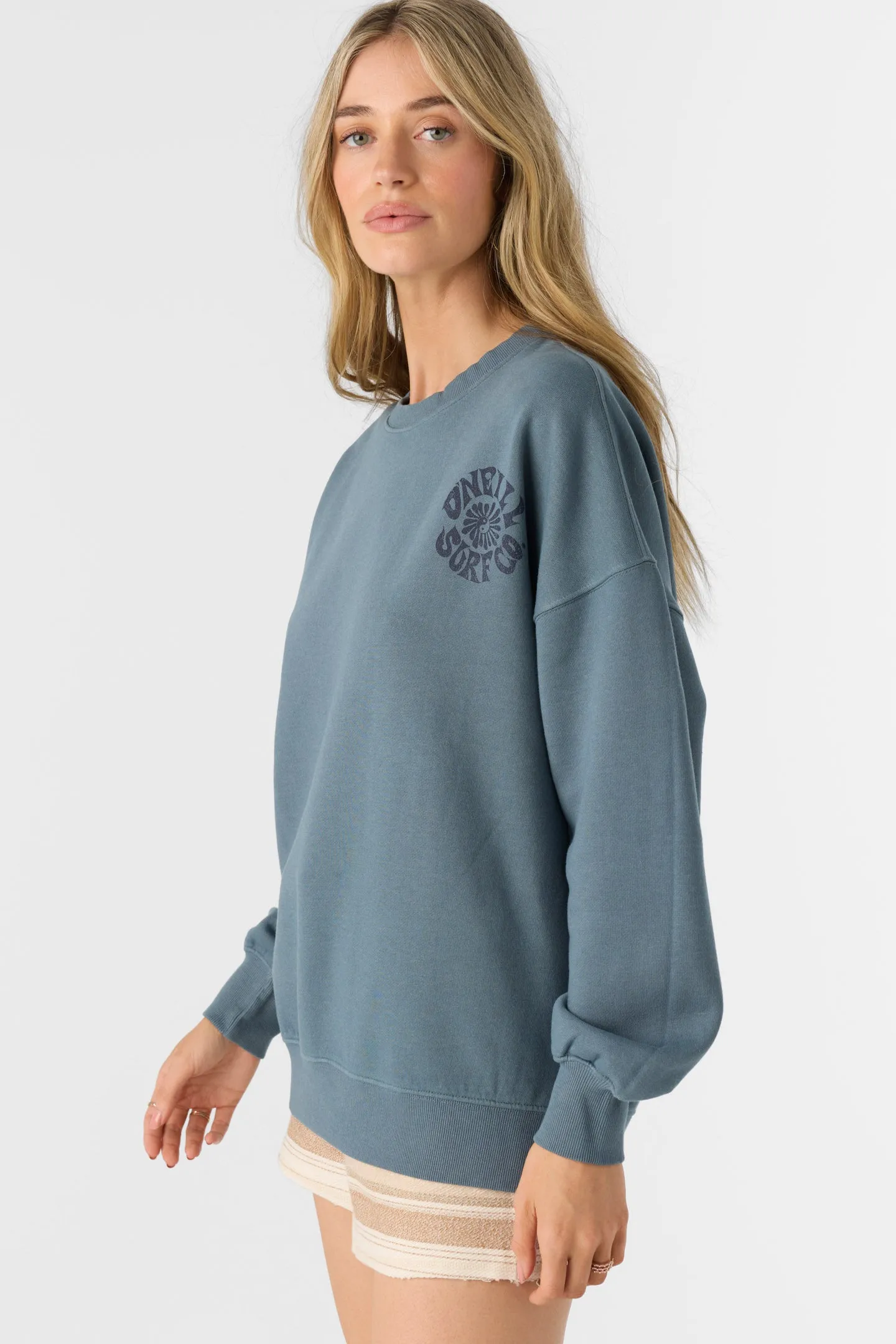 CHOICE CREWNECK OVERSIZED-FIT FLEECE PULLOVER sold by O'Neill product image thumbnail 4