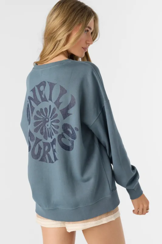 CHOICE CREWNECK OVERSIZED-FIT FLEECE PULLOVER sold by O'Neill