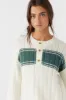 OCEANFRONT STRIPE HENLEY LONG SLEEVE SWEATER sold by O'Neill
