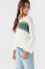 OCEANFRONT STRIPE HENLEY LONG SLEEVE SWEATER sold by O'Neill