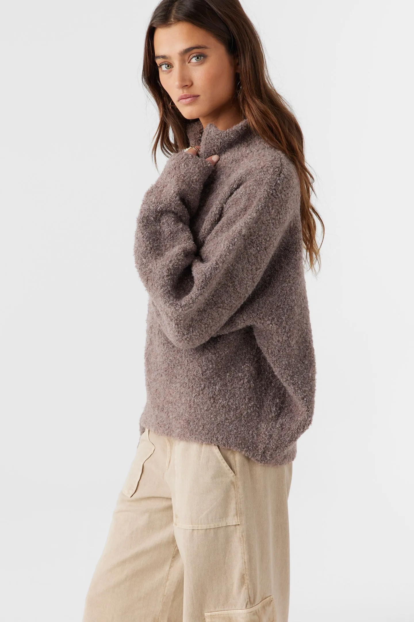 GEORGIANA MOCKNECK HALF-ZIP SWEATER sold by O'Neill product image thumbnail 5