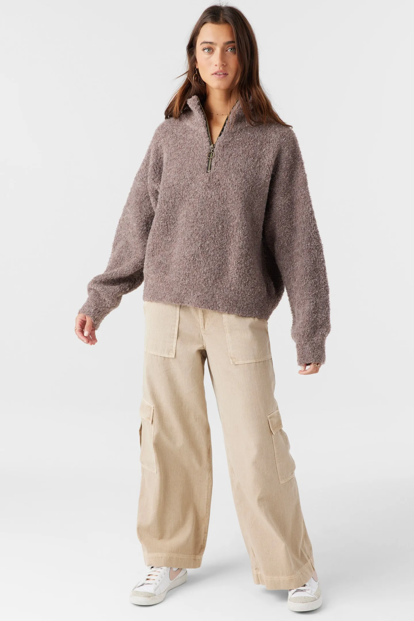 GEORGIANA MOCKNECK HALF-ZIP SWEATER sold by O'Neill product image thumbnail 3