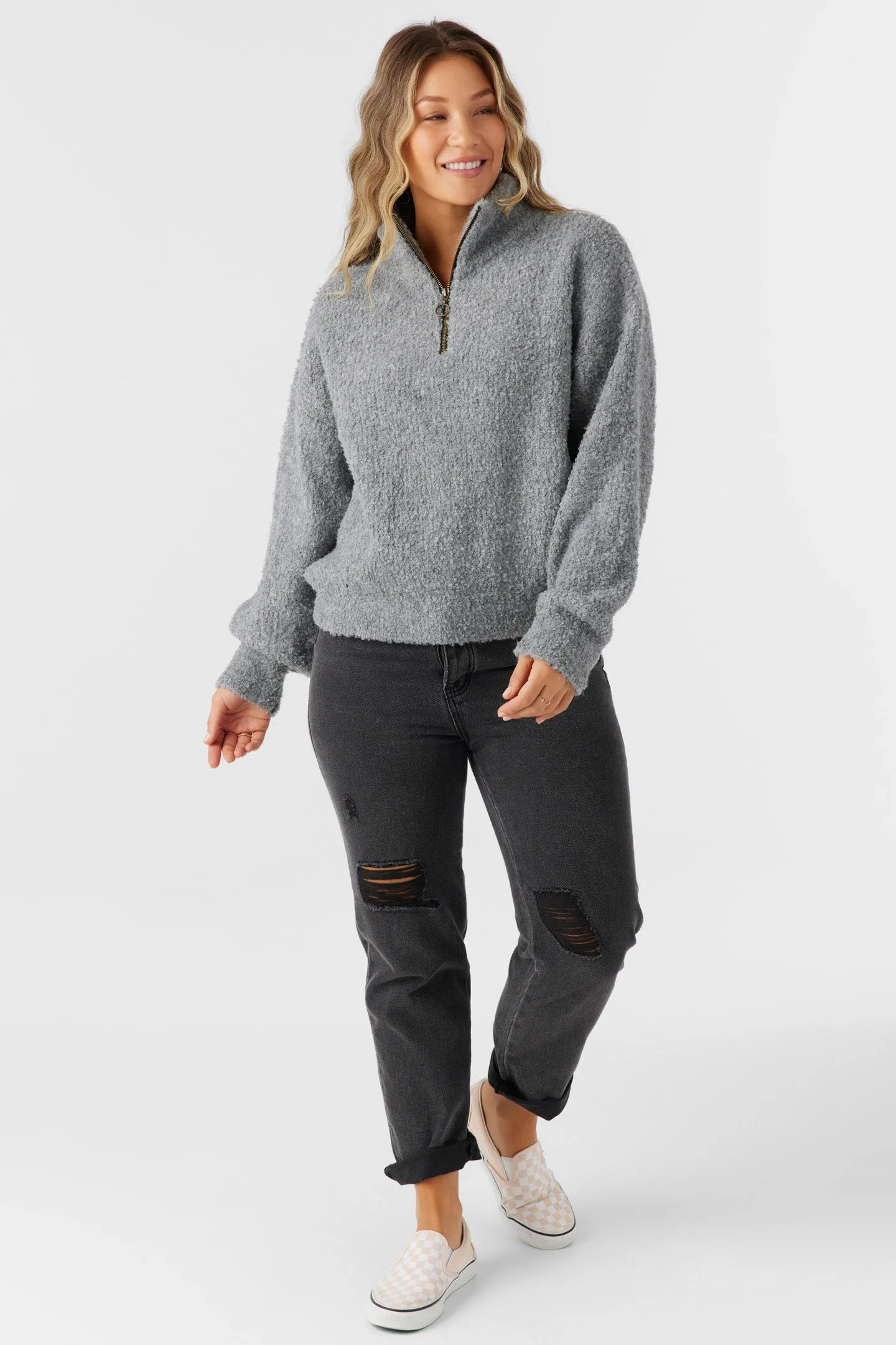 Georgiana Mockneck Half-Zip Sweater sold by O'Neill product image thumbnail 3