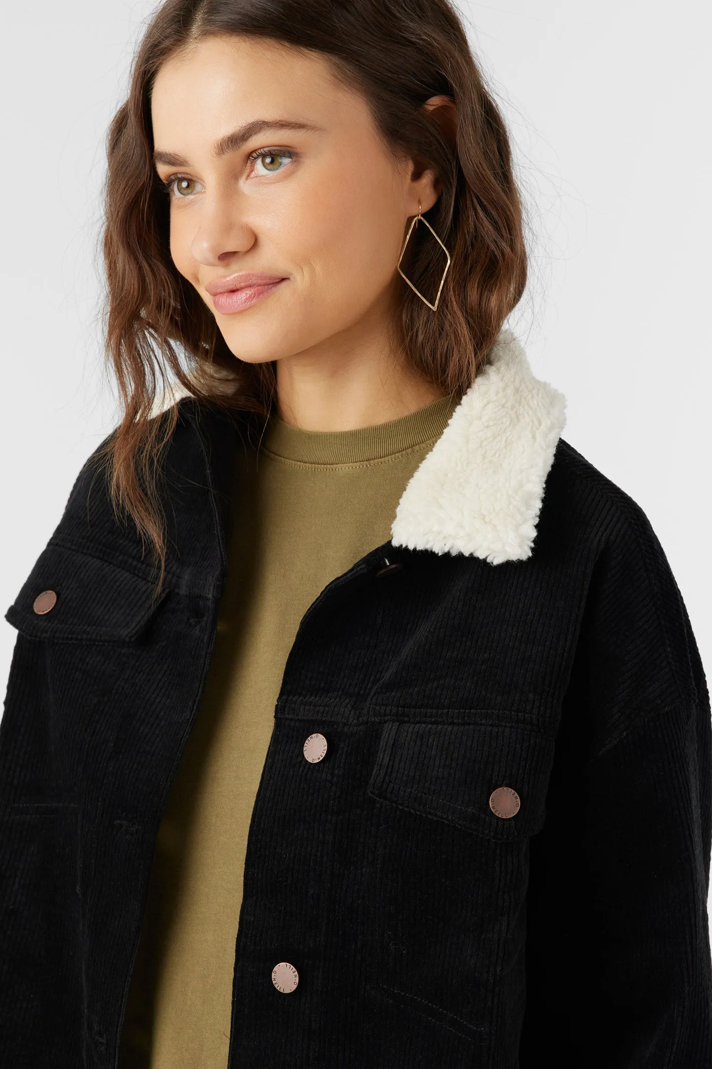 Aubrey Coduroy Trucker Jacket sold by O'Neill product image thumbnail 4