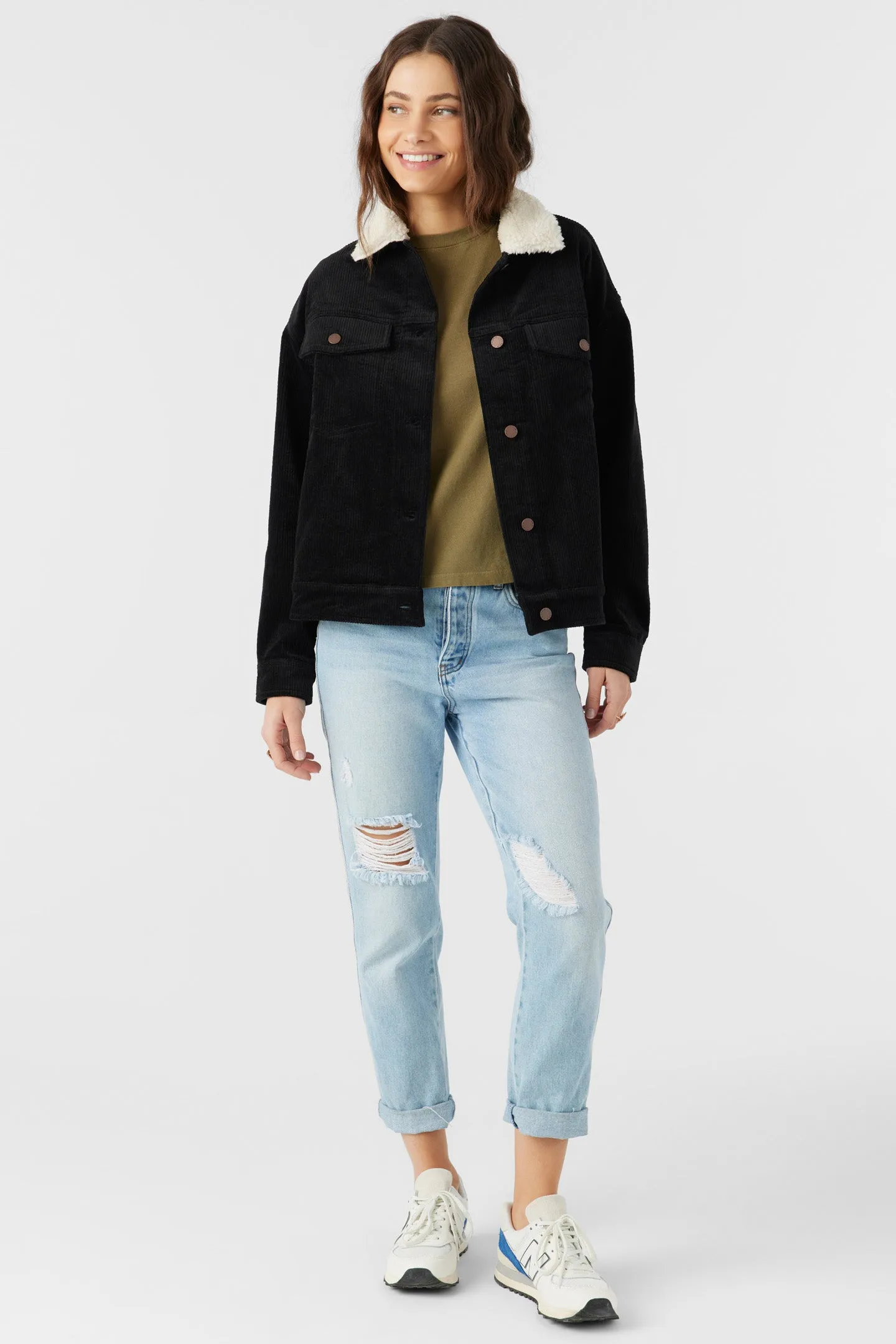 Aubrey Coduroy Trucker Jacket sold by O'Neill product image thumbnail 3