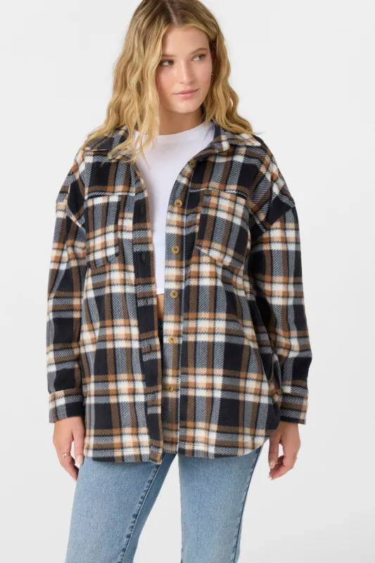 RUNE SUPERFLEECE OVERSIZED FIT SHACKET sold by O'Neill