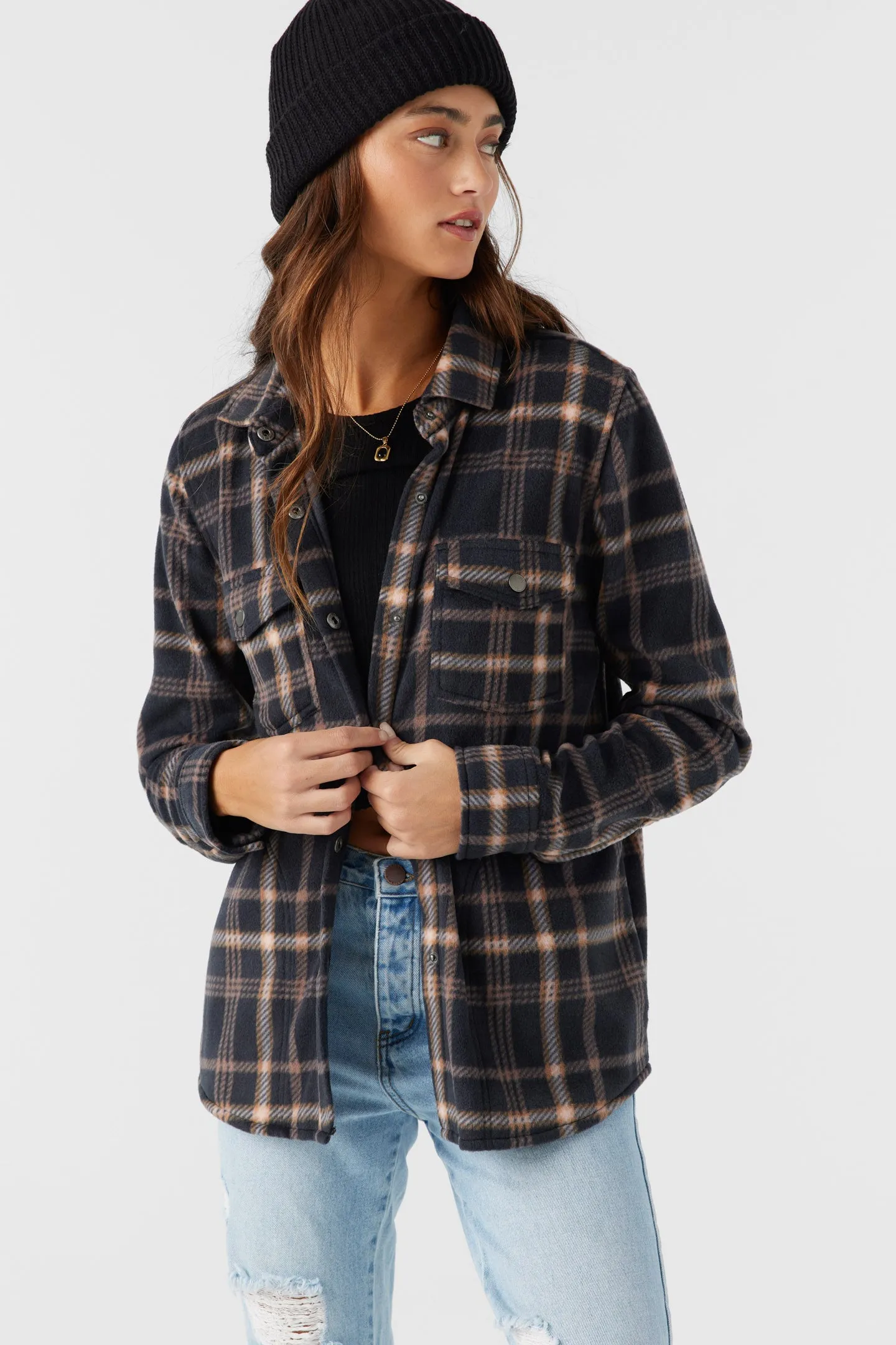 Zuma Superleece Flannel Shirt sold by O'Neill product image thumbnail 5
