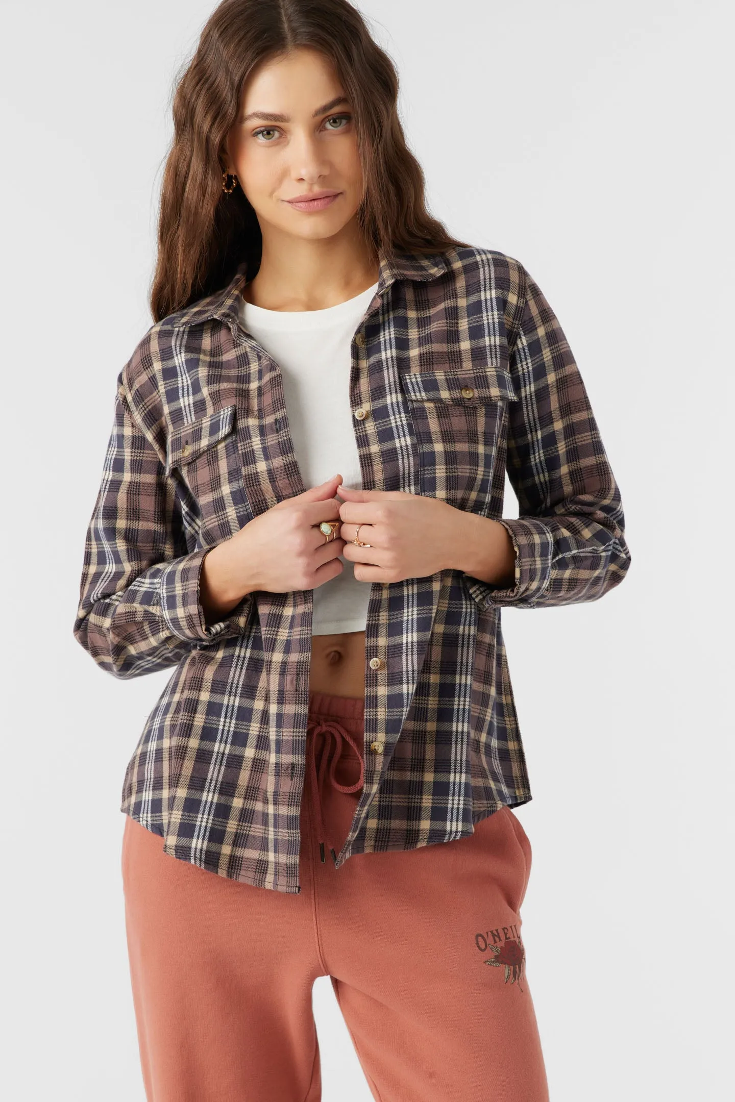 Nash Flannel Standard Fit Shirt sold by O'Neill product image thumbnail 3