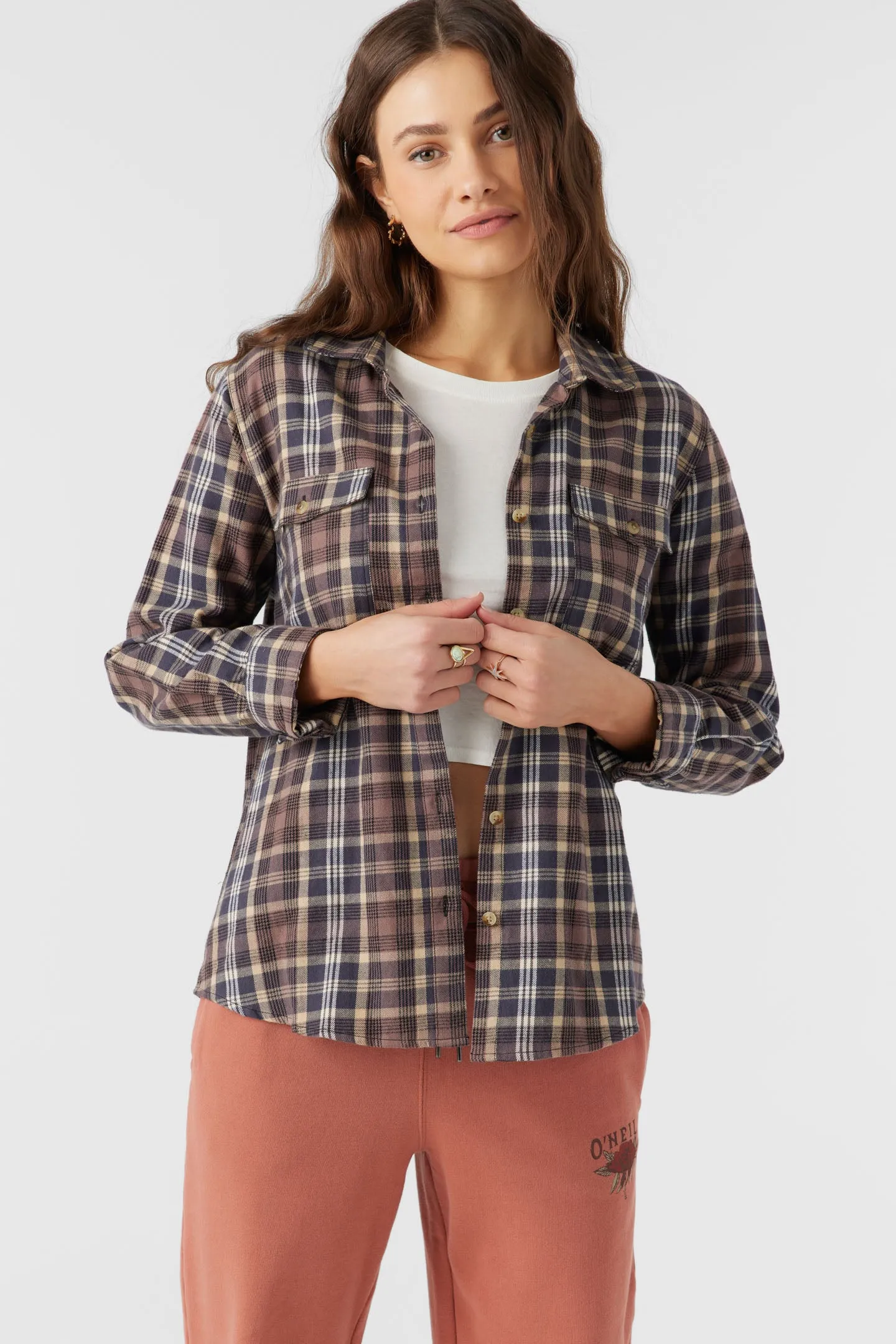 Nash Flannel Standard Fit Shirt sold by O'Neill product image thumbnail 4