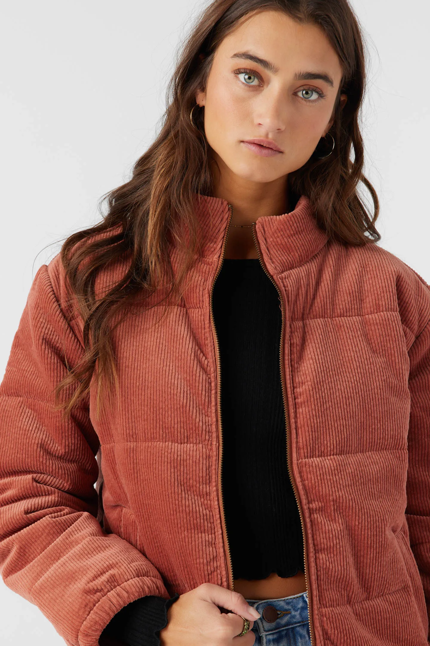 Novah Corduroy Quilted Zip Jacket sold by O'Neill product image thumbnail 4