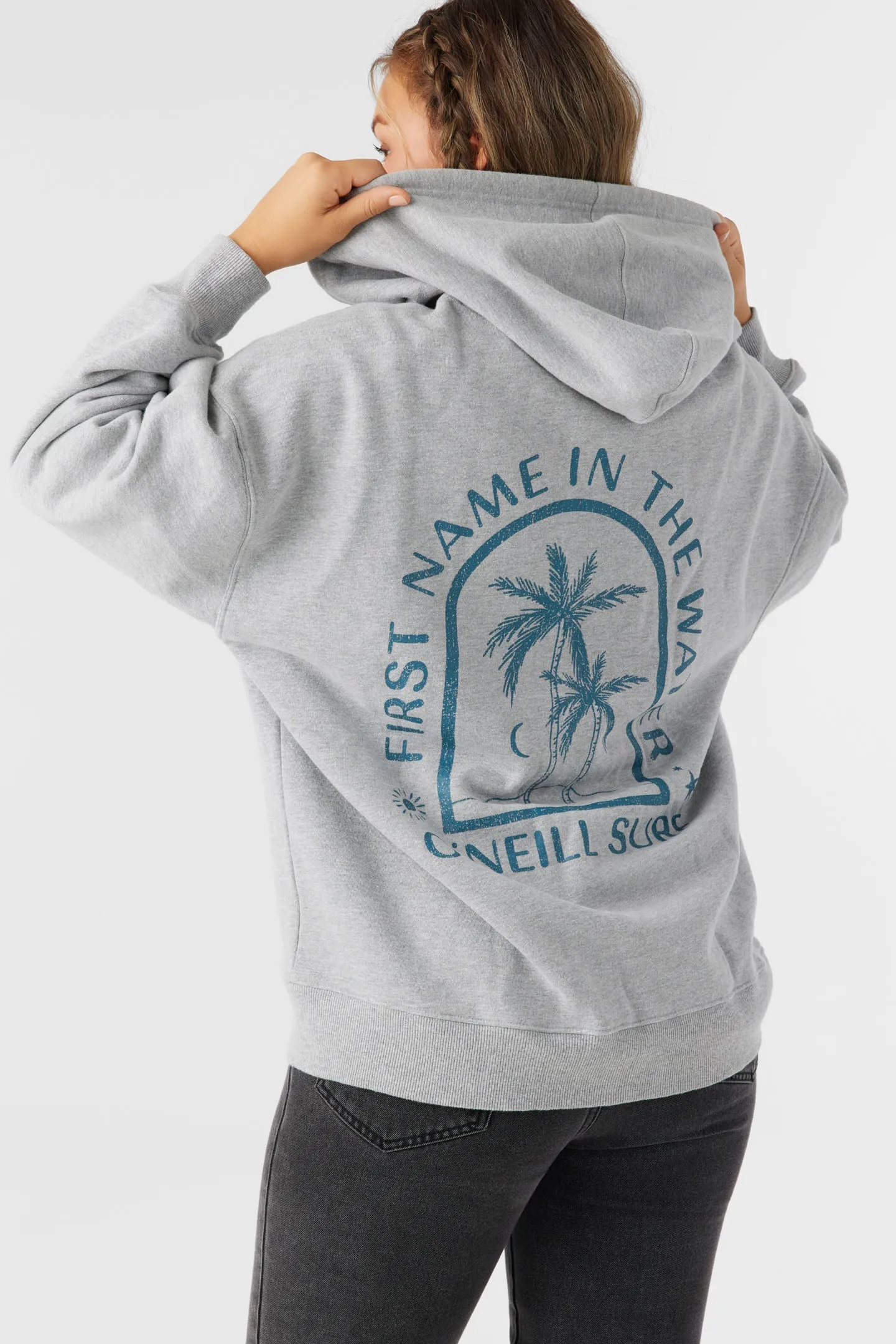 Byron Hooded Oversized Zip Fleece Jacket sold by O'Neill