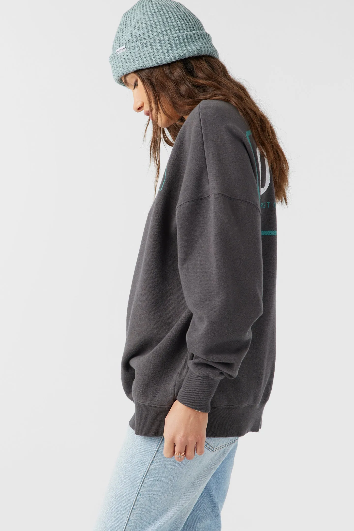 CHOICE CREWNECK OVERSIZED-FIT FLEECE PULLOVER sold by O'Neill product image thumbnail 5