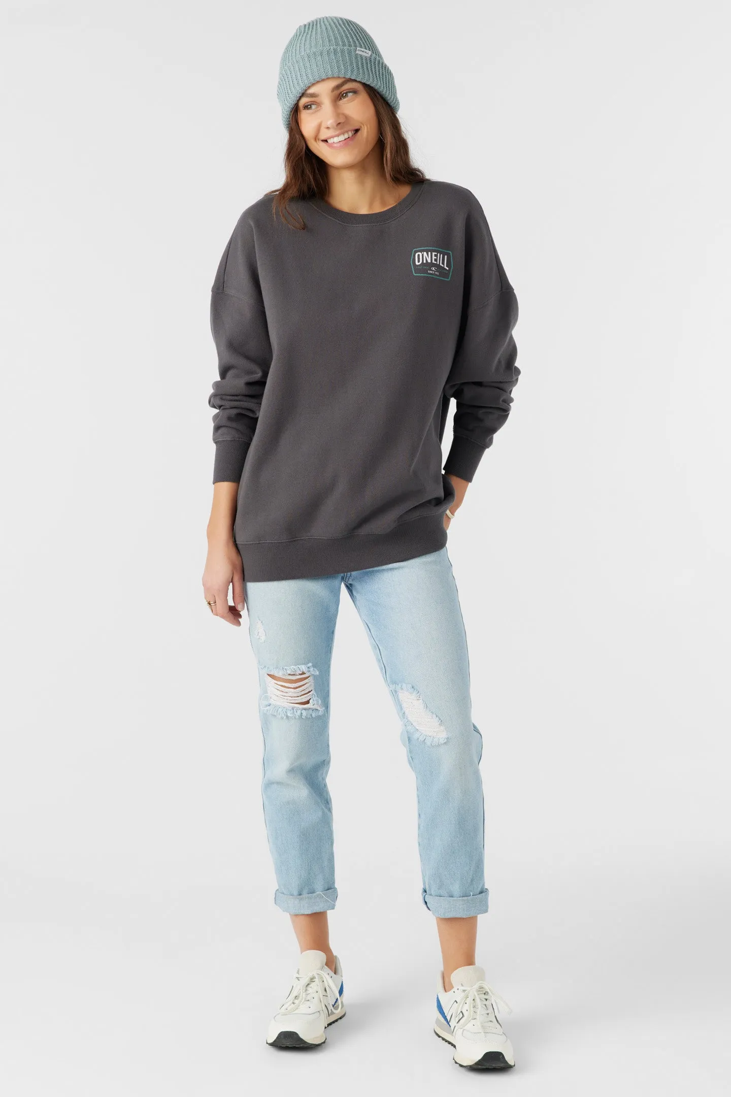 CHOICE CREWNECK OVERSIZED-FIT FLEECE PULLOVER sold by O'Neill product image thumbnail 3