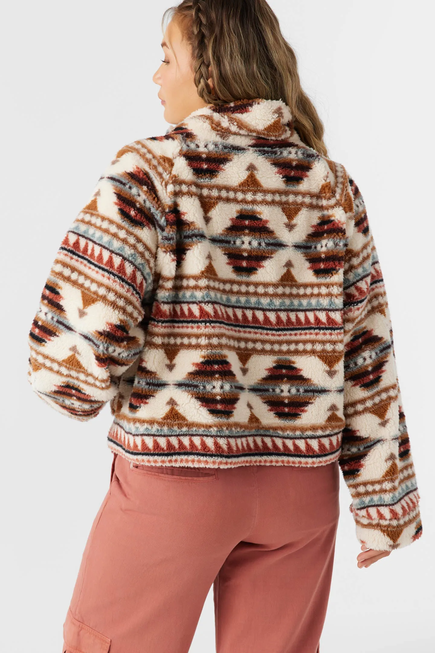 Rori High Pile Fleece Cropped Jacket sold by O'Neill product image thumbnail 2