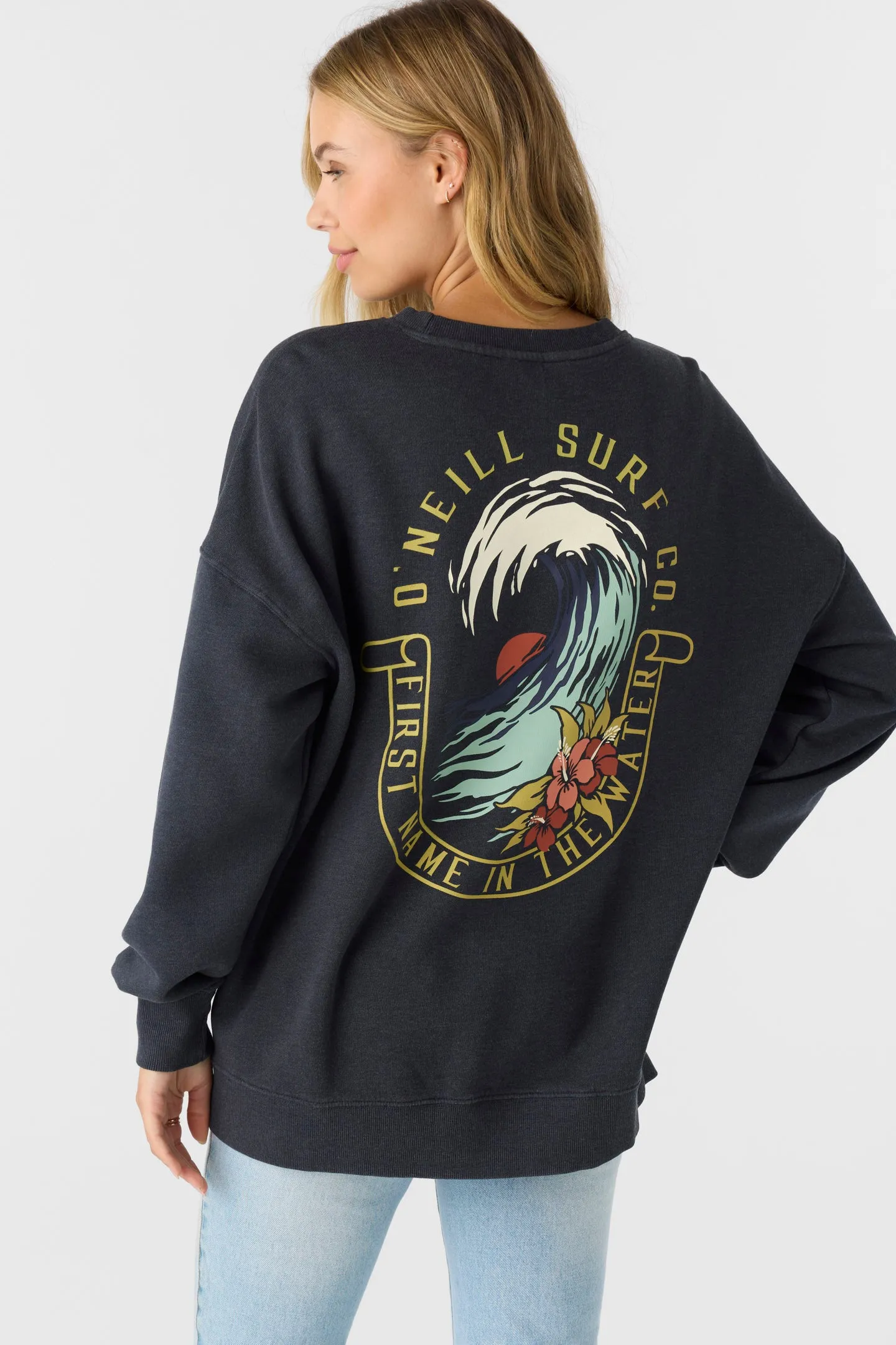 CHOICE CREWNECK OVERSIZED-FIT FLEECE PULLOVER sold by O'Neill