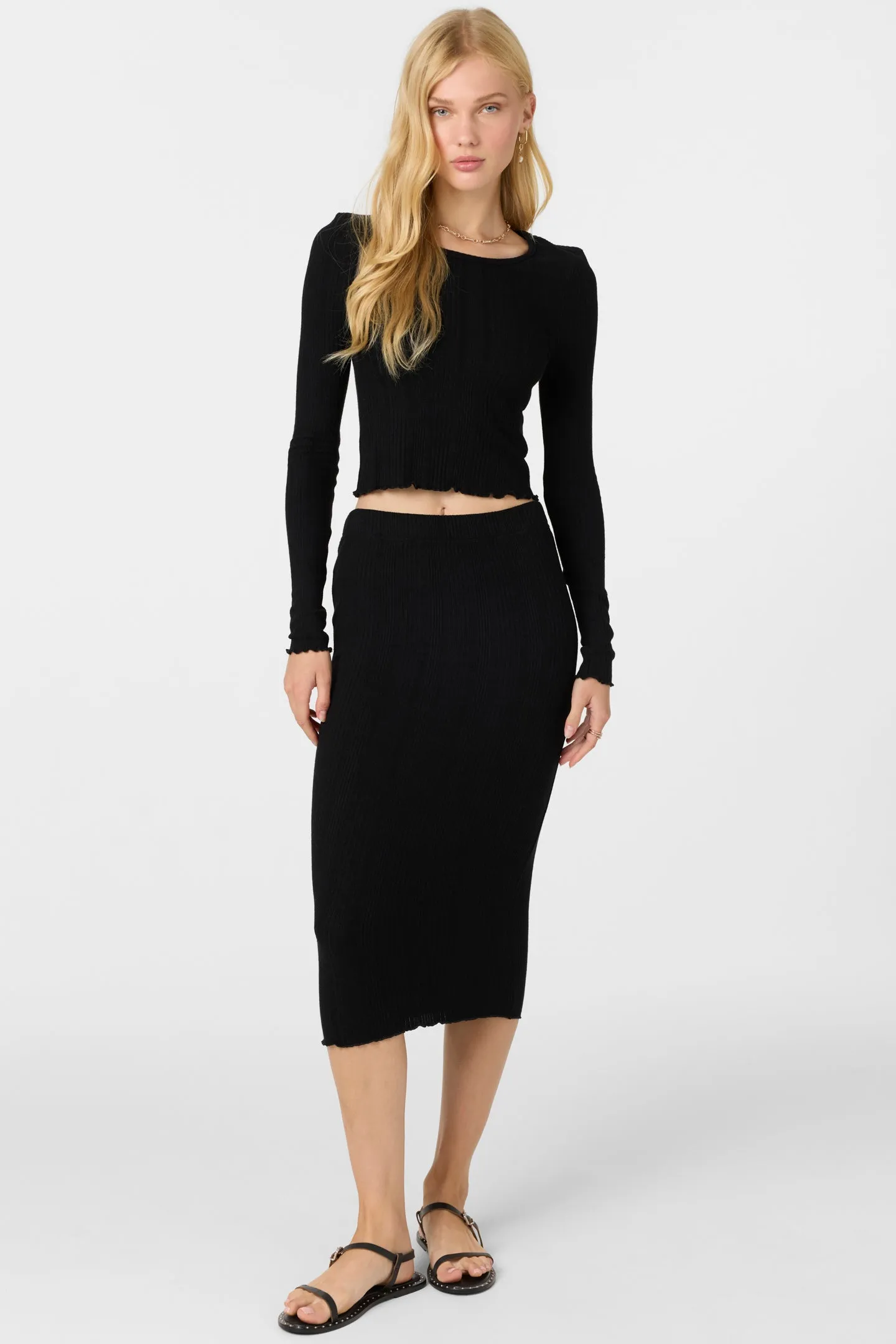 Brennan Knit Midi Skirt sold by O'Neill product image thumbnail 3