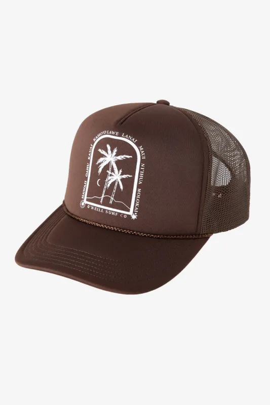 HAWAII ARCHIVE ARLIE TRUCKER HAT sold by O'Neill