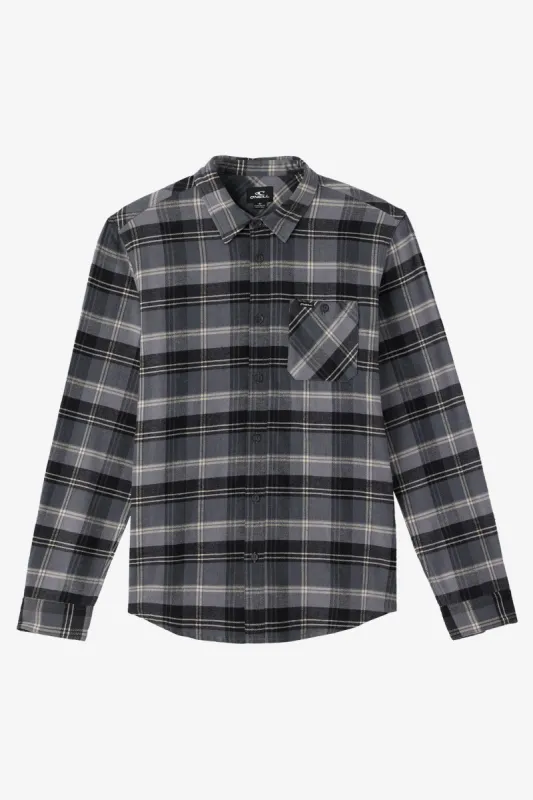 Redmond Plaid Standard Fit Long Sleeve Shirt sold by O'Neill