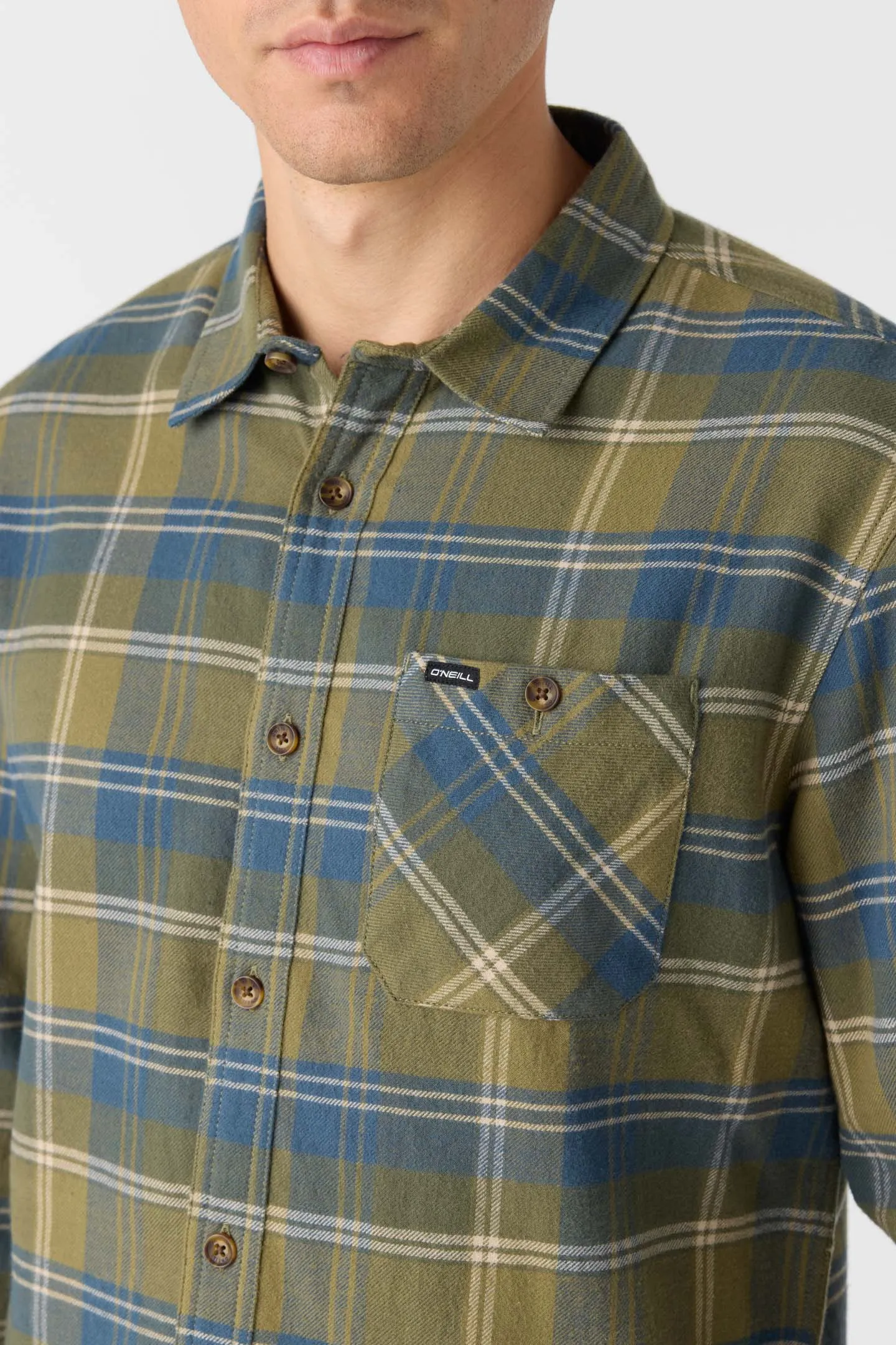 Redmond Plaid Standard Fit Long Sleeve Shirt sold by O'Neill product image thumbnail 4