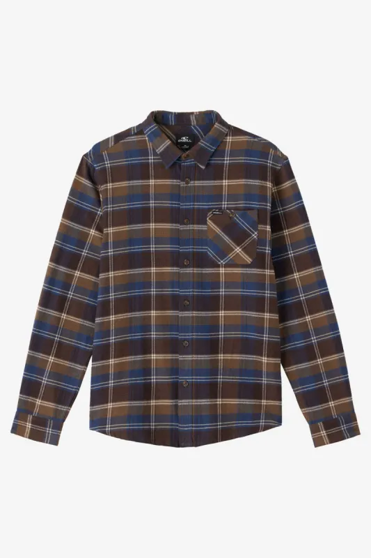 Redmond Plaid Standard Fit Long Sleeve Shirt sold by O'Neill