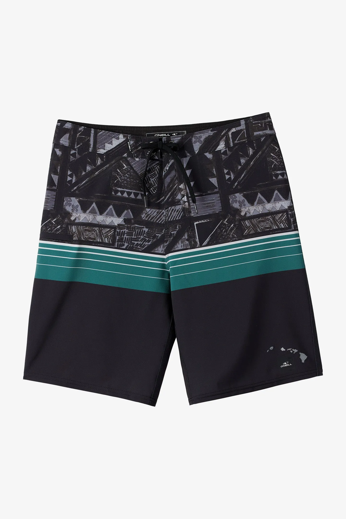 HYPERFREAK HEAT HAWAII 20" BOARDSHORTS sold by O'Neill