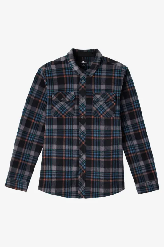 GLACIER PLAID SUPERFLEECE STANDARD FIT SHIRT sold by O'Neill