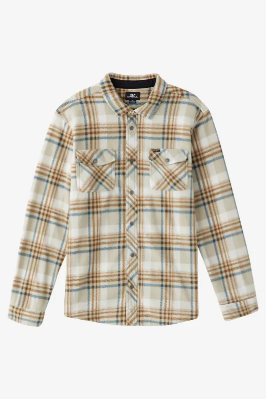 GLACIER PLAID SUPERFLEECE STANDARD FIT SHIRT sold by O'Neill