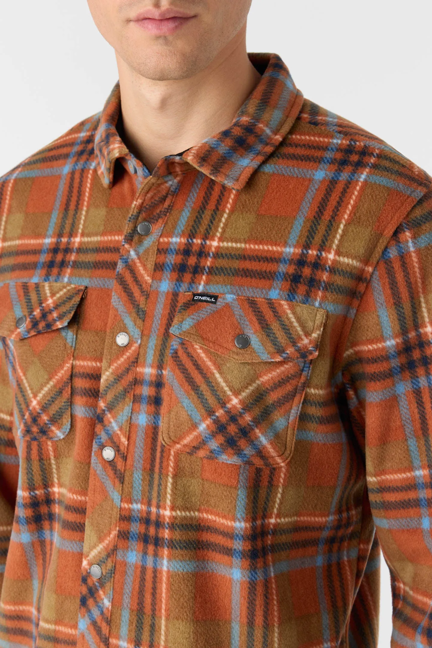 GLACIER PLAID SUPERFLEECE STANDARD FIT SHIRT sold by O'Neill product image thumbnail 4