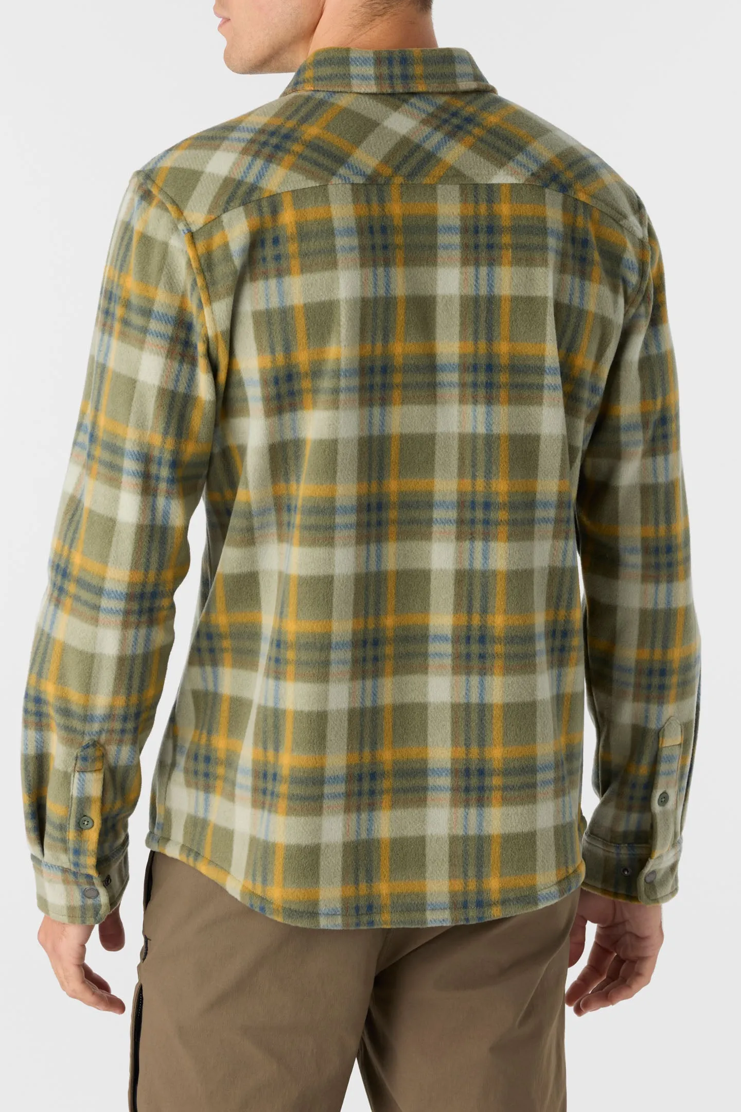 Glacier Plaid Superfleece Standard Fit Shirt sold by O'Neill product image thumbnail 5
