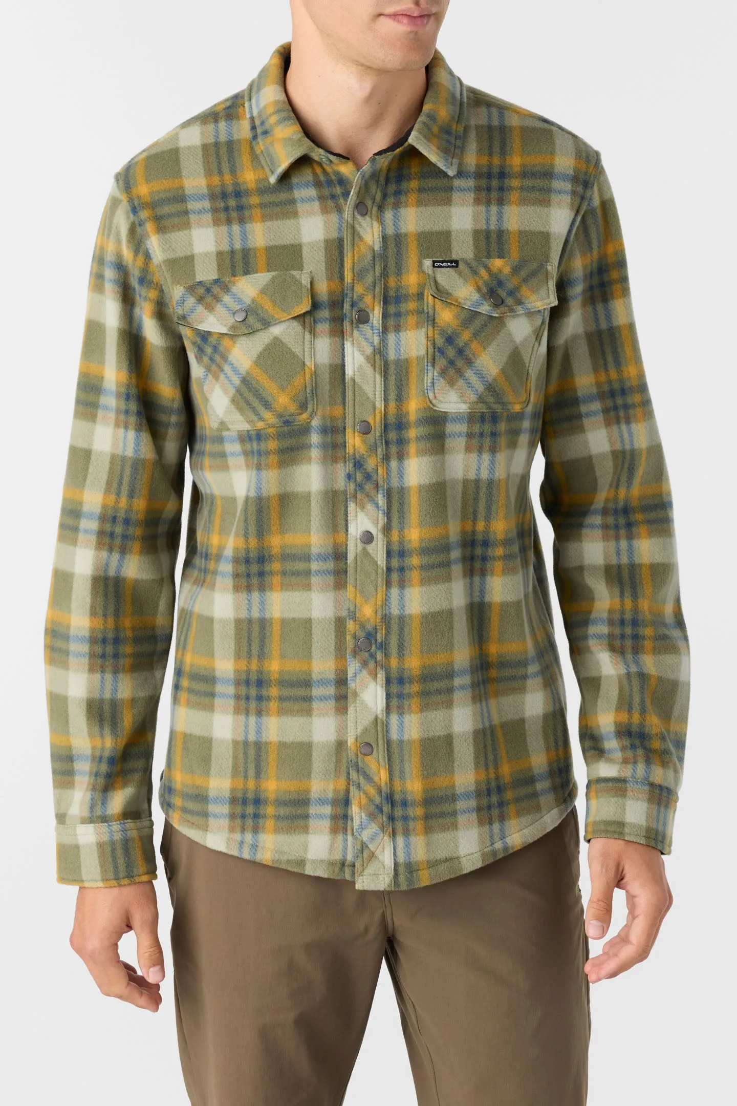 Glacier Plaid Superfleece Standard Fit Shirt sold by O'Neill product image thumbnail 2