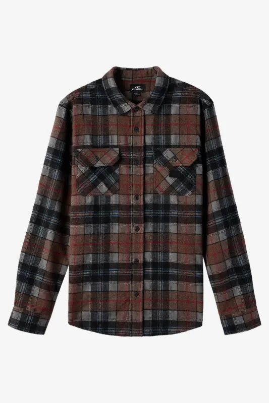 Dune Flannel Standard Fit Long Sleeve Shirt sold by O'Neill