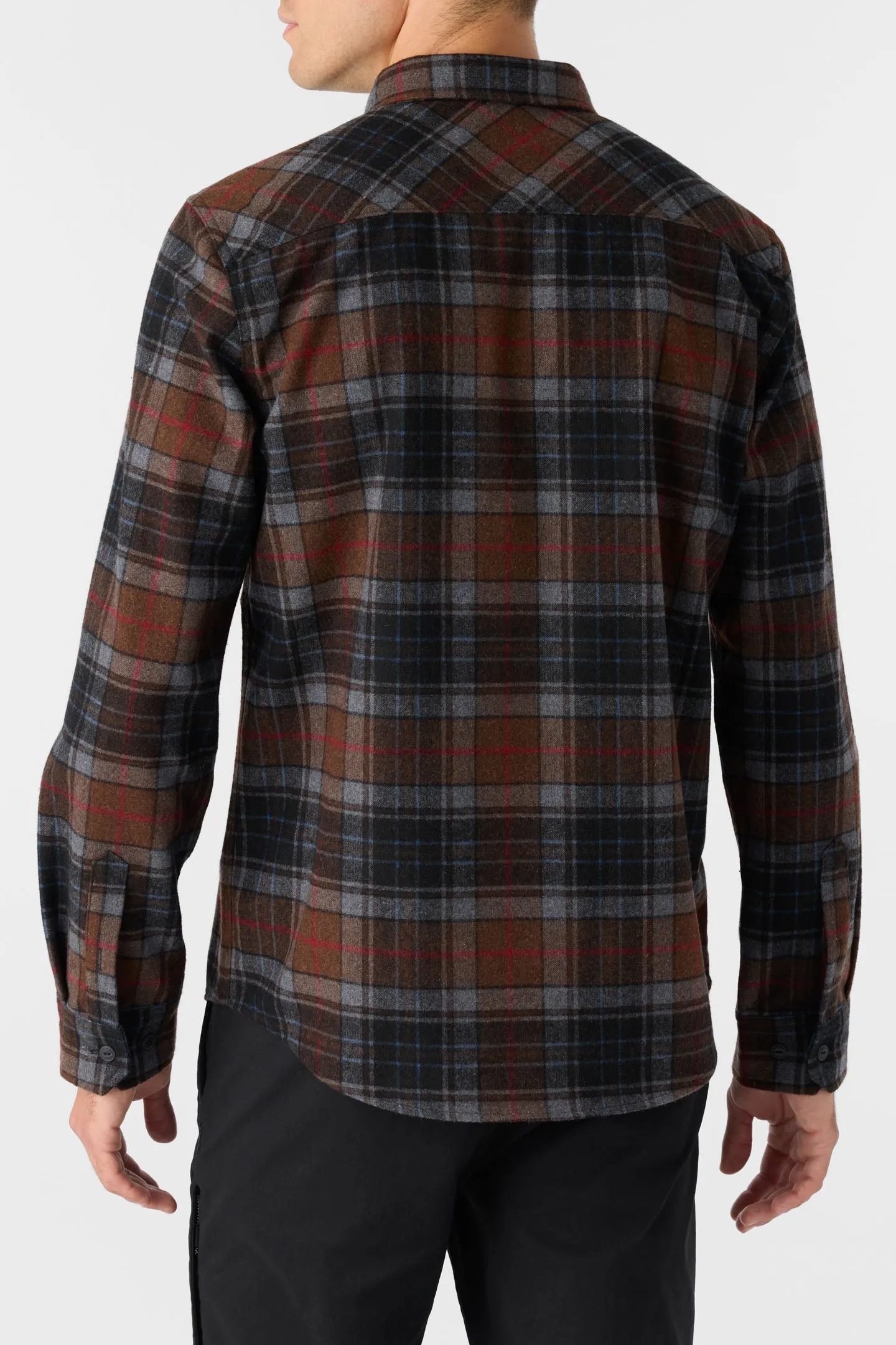 Dune Flannel Standard Fit Long Sleeve Shirt sold by O'Neill product image thumbnail 5