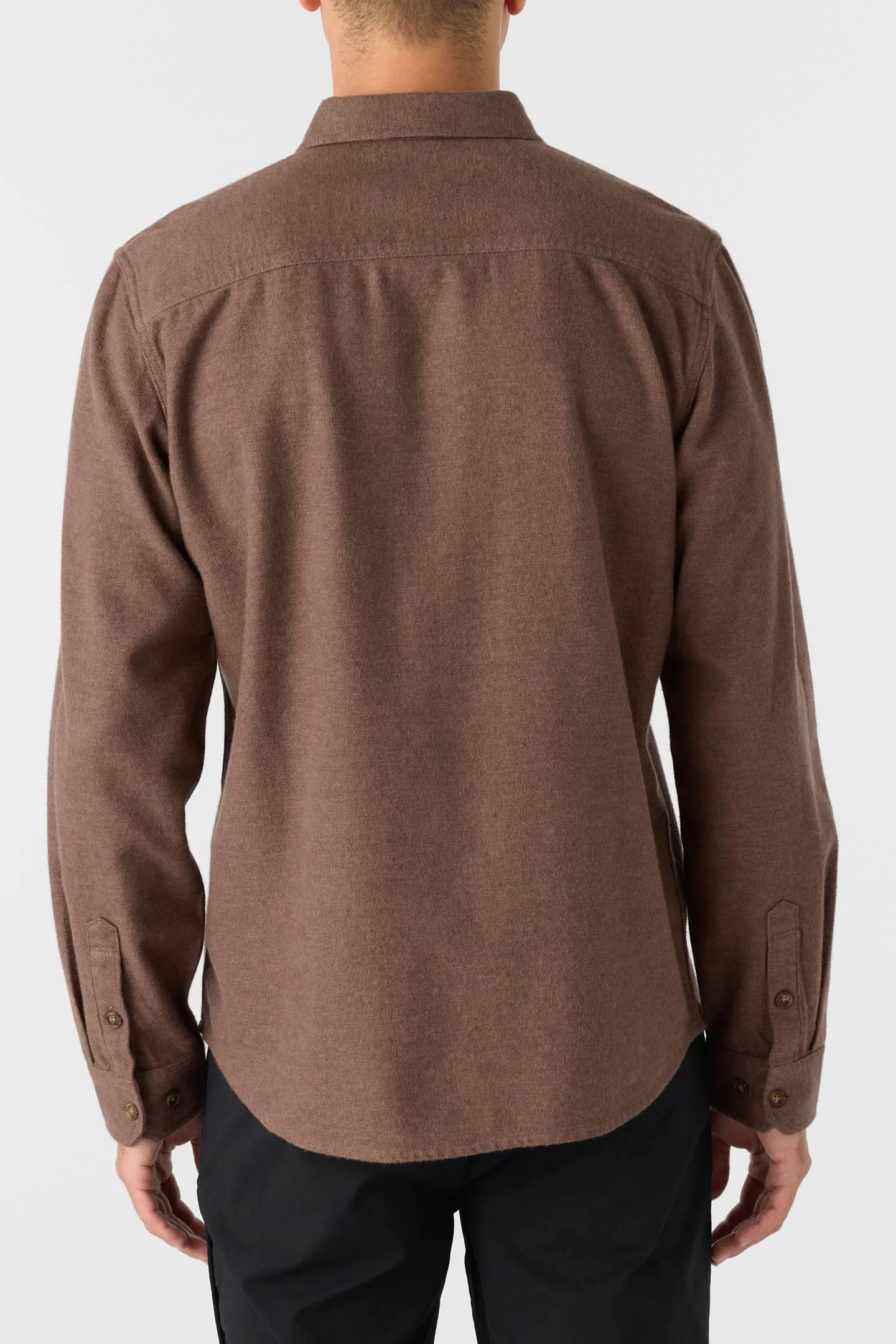 BREAKWATER SOLID FLANNEL STANDARD FIT SHIRT sold by O'Neill product image thumbnail 5