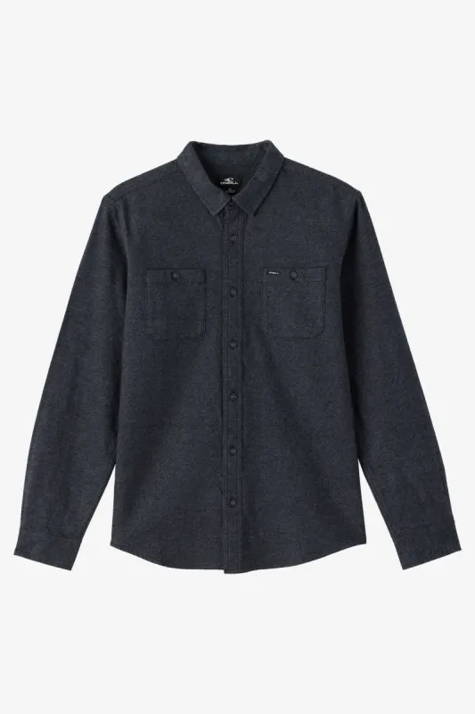 BREAKWATER SOLID FLANNEL STANDARD FIT SHIRT sold by O'Neill