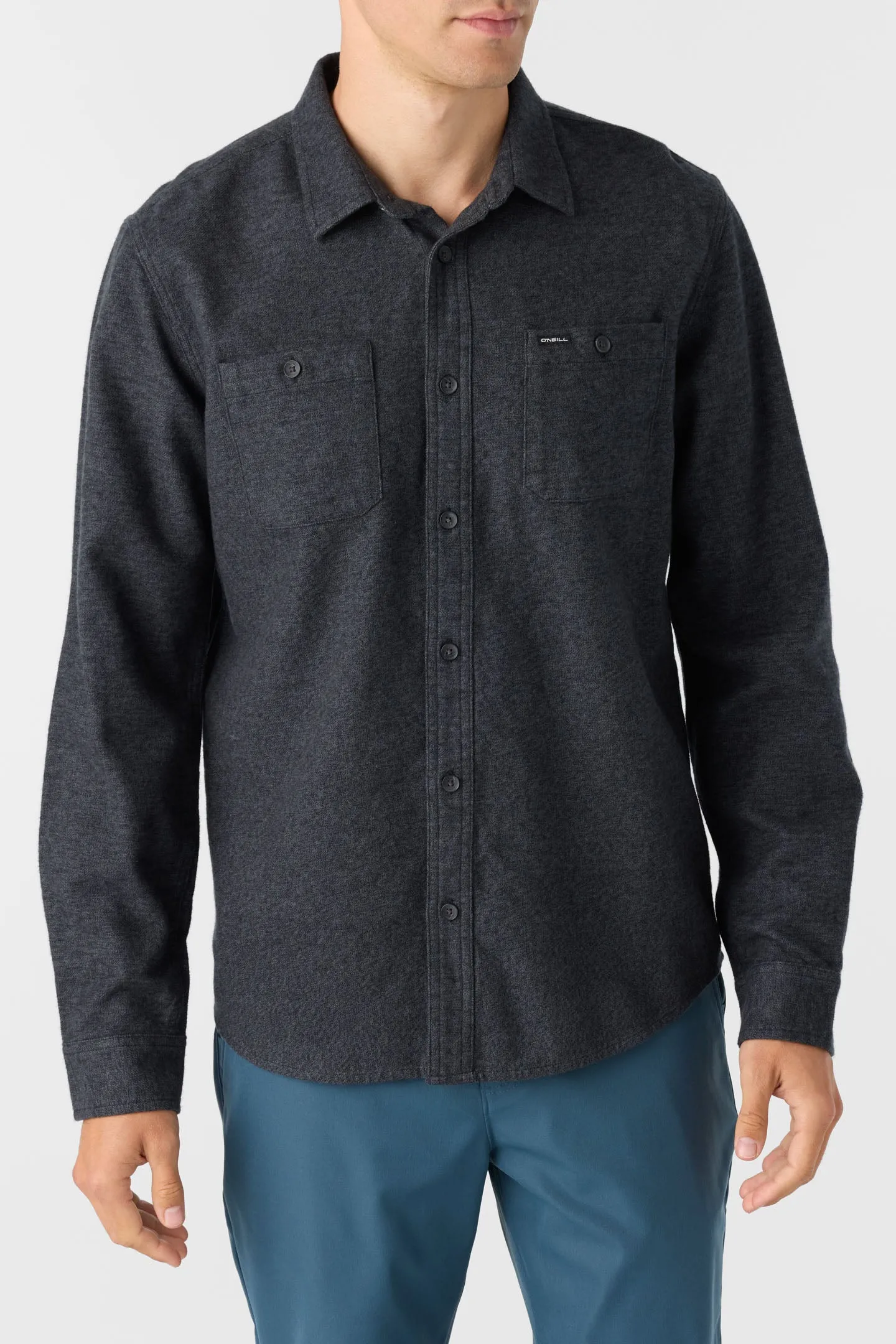 BREAKWATER SOLID FLANNEL STANDARD FIT SHIRT sold by O'Neill product image thumbnail 2