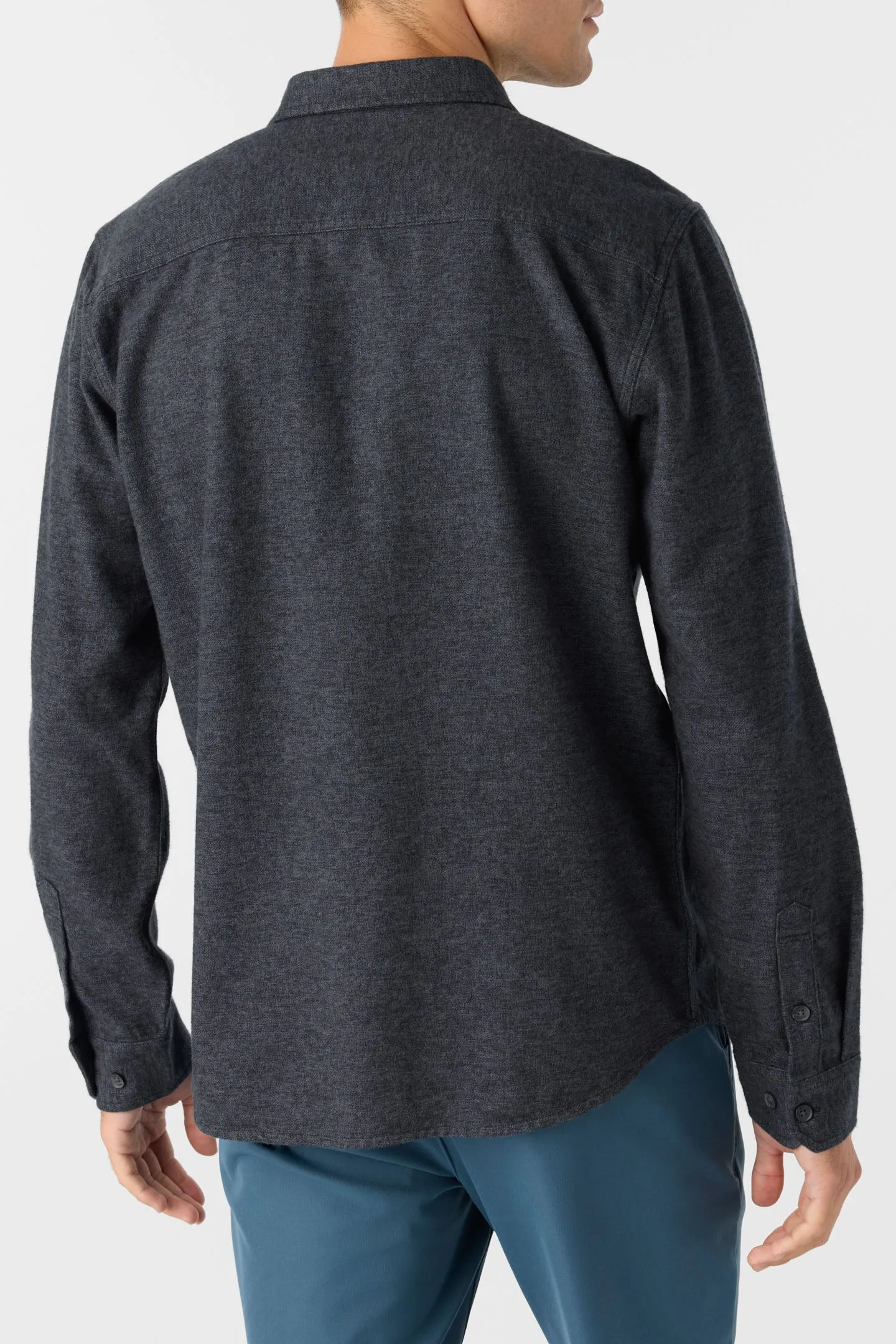 BREAKWATER SOLID FLANNEL STANDARD FIT SHIRT sold by O'Neill product image thumbnail 5