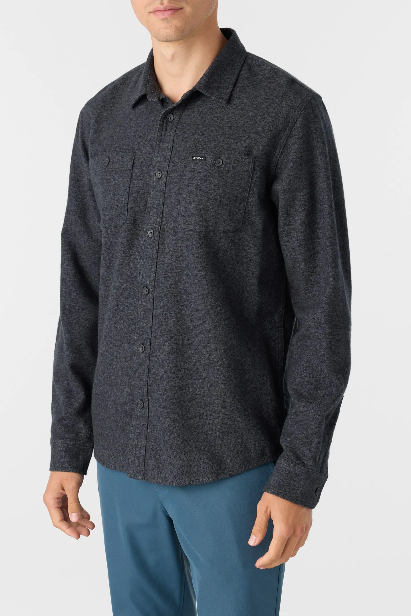 BREAKWATER SOLID FLANNEL STANDARD FIT SHIRT sold by O'Neill product image thumbnail 3