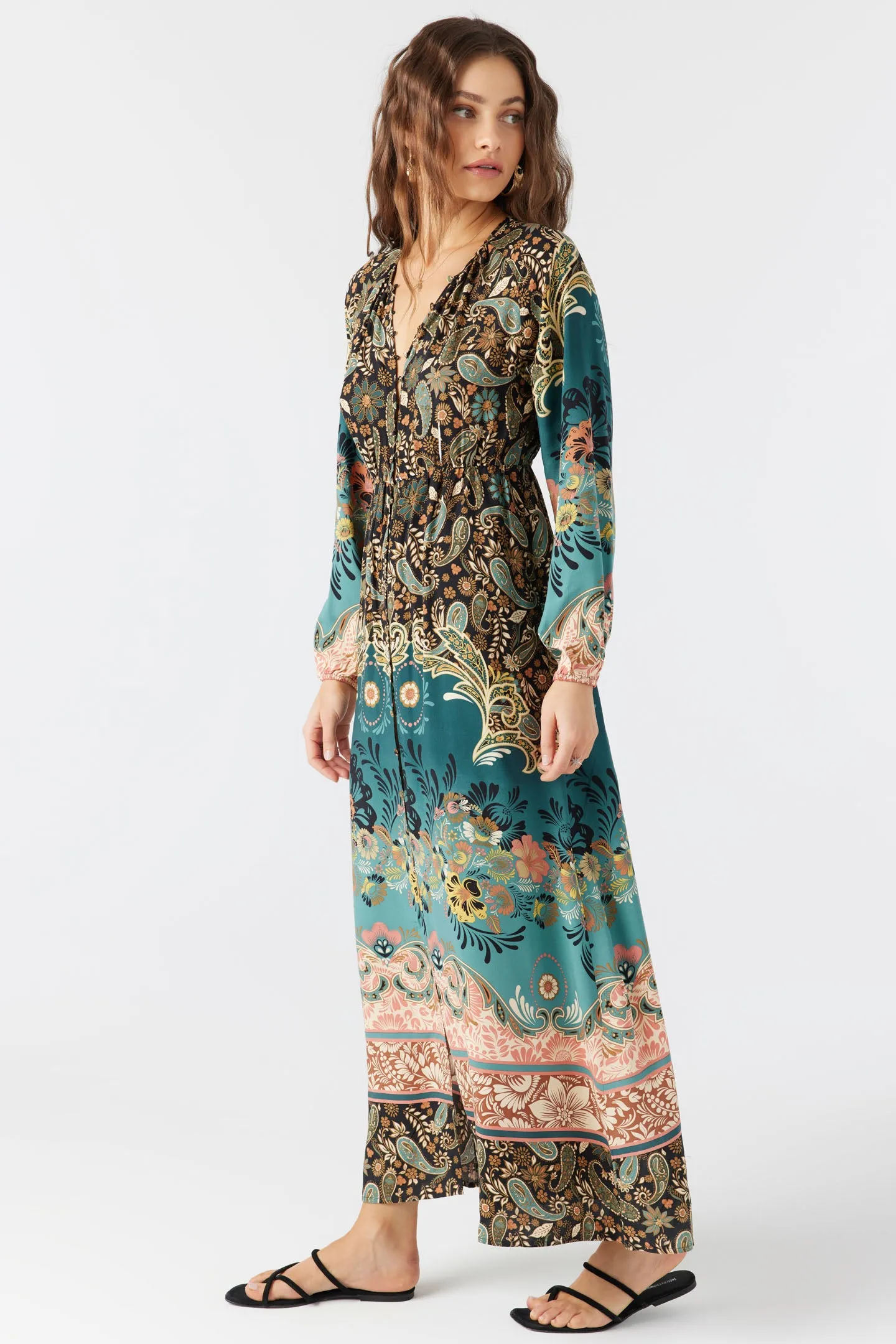 WESLYNN LONG SLEEVE MAXI DRESS sold by O'Neill product image thumbnail 4