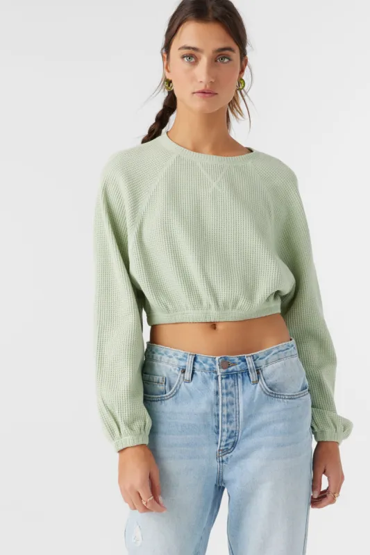 TOUR WAFFLE KNIT SLOUCHY TOP sold by O'Neill