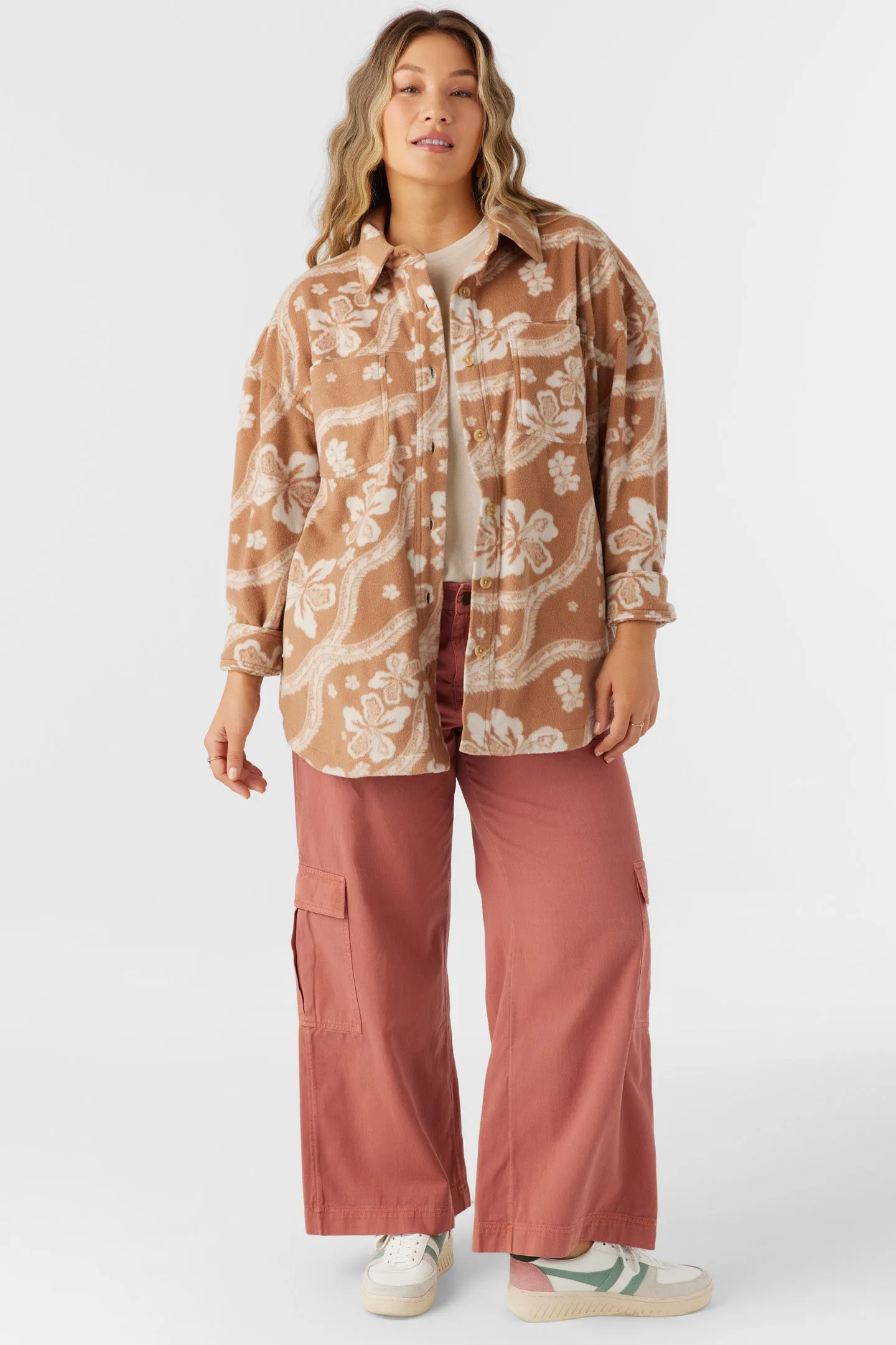 Rune Superfleece Oversized Fit Shacket sold by O'Neill product image thumbnail 3