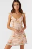 NELLIE CHIFFON RUFFLE SLEEVE DRESS sold by O'Neill