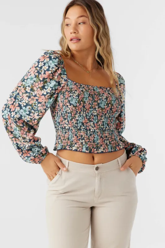 Lenka Long Sleeve Top sold by O'Neill