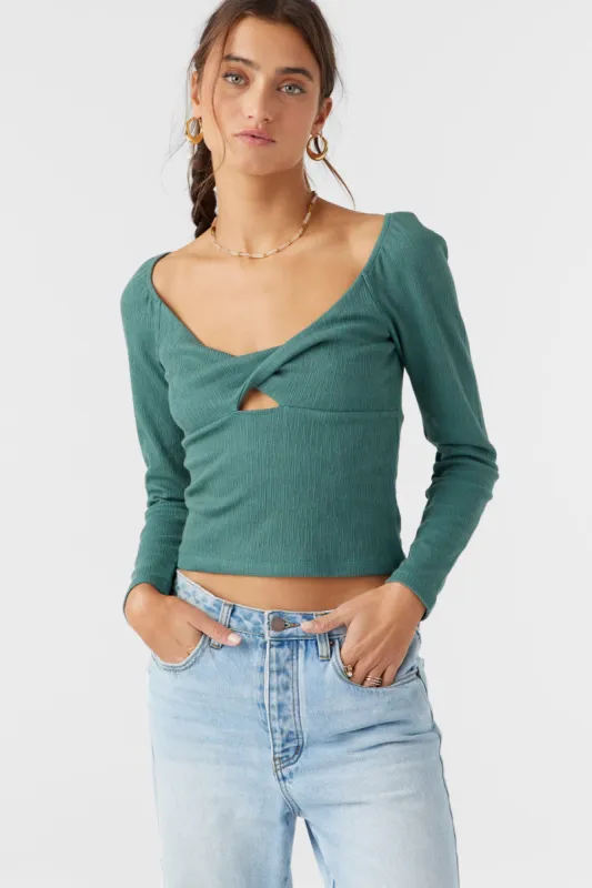 Kristina Long Sleeve Top sold by O'Neill