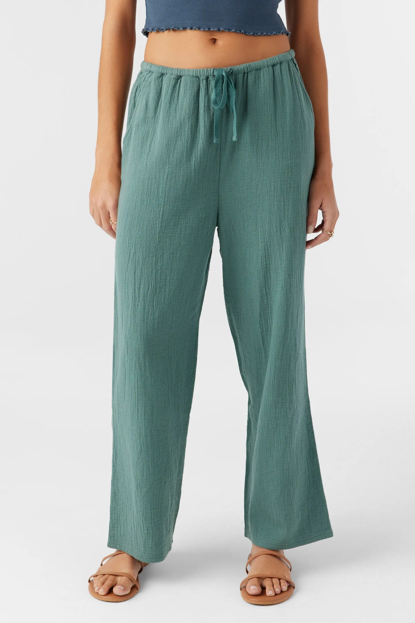 BRENDA CRINKLE DOUBLE GAUZE BEACH PANTS sold by O'Neill product image thumbnail 4