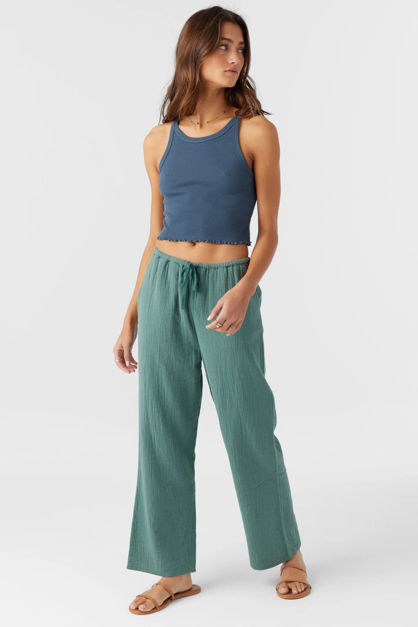 BRENDA CRINKLE DOUBLE GAUZE BEACH PANTS sold by O'Neill product image thumbnail 3