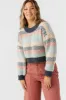 BILLIE CROPPED STRIPE SWEATER sold by O'Neill
