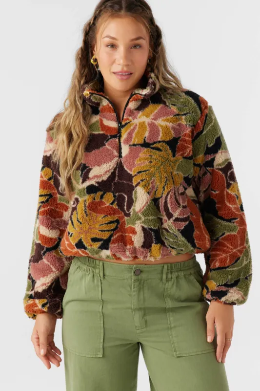 Kacey High Pile Fleece Pullover made by O'Neill