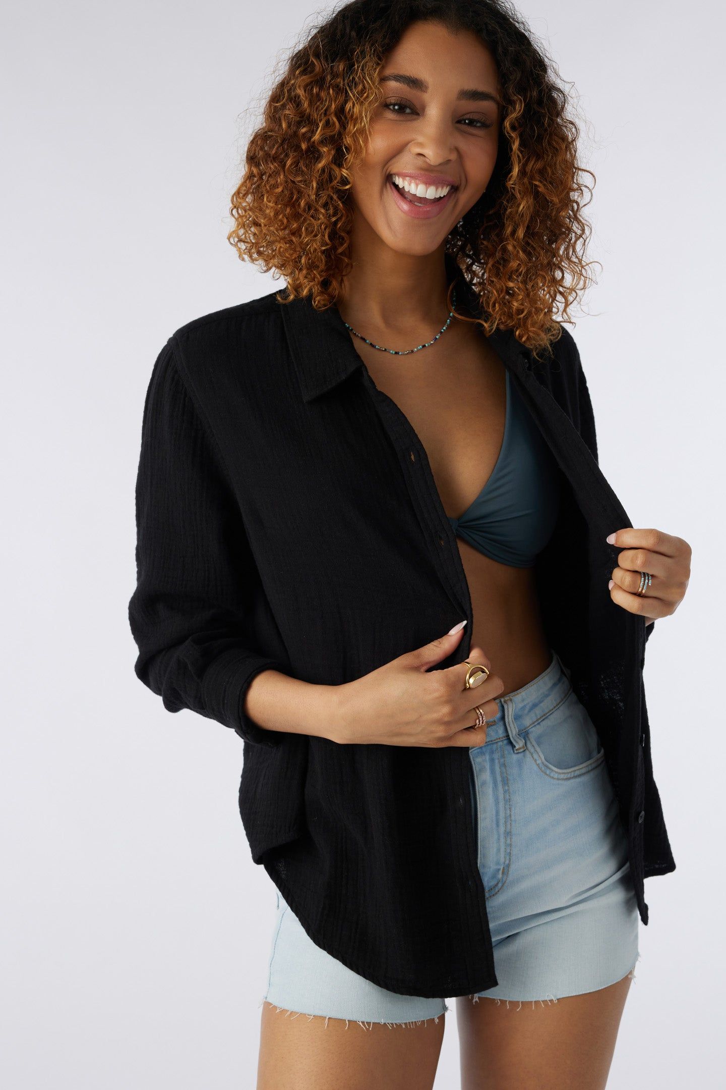 LENI DOUBLE GAUZE TOP sold by O'Neill