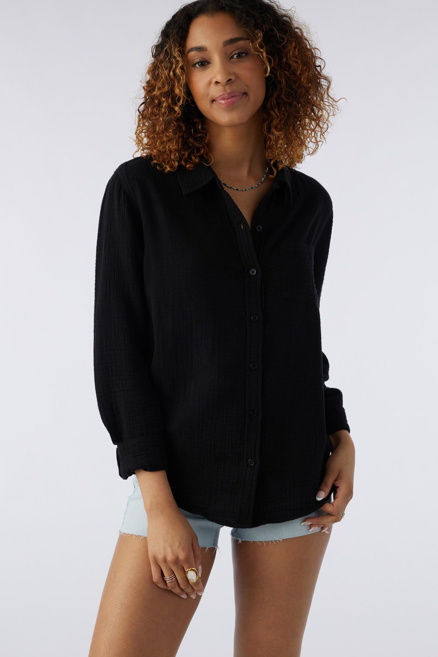 LENI DOUBLE GAUZE TOP sold by O'Neill product image thumbnail 5